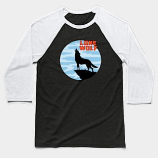 Lone wolf Baseball T-Shirt